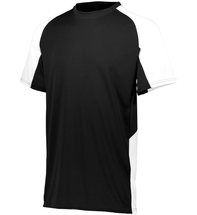 Augusta Sportswear Color Secure® Technology Multi-Sport Cutter Jersey 1517-black-white