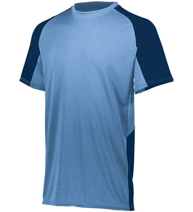 Augusta Sportswear Color Secure® Technology Multi-Sport Cutter Jersey 1517-columbia-blue-navy