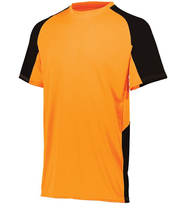 Augusta Sportswear Color Secure® Technology Multi-Sport Cutter Jersey 1517-power-orange-black