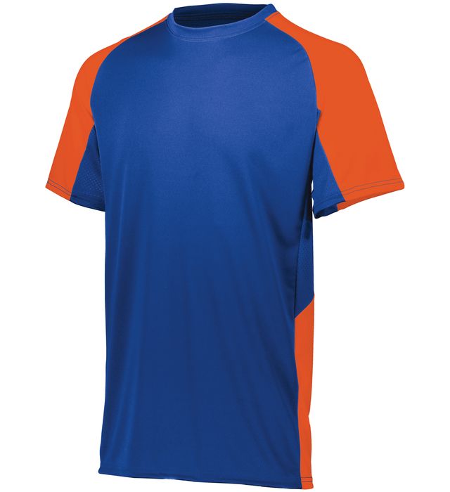 Augusta Sportswear Color Secure® Technology Multi-Sport Cutter Jersey 1517-royal-orange