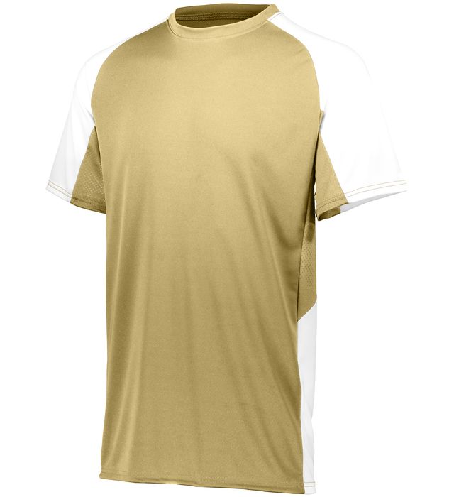 Augusta Sportswear Color Secure® Technology Multi-Sport Cutter Jersey 1517-vegas-gold-white