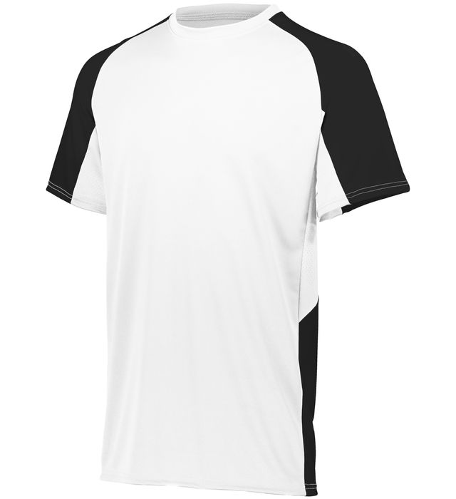 Augusta Sportswear Color Secure® Technology Multi-Sport Cutter Jersey 1517-white-black