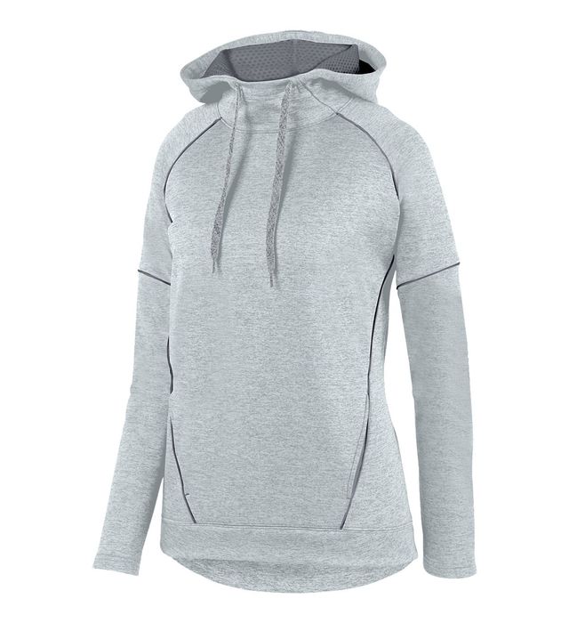 augusta-sportswear-front-pouch-pocket-ladies-zoe-tonal-heather-hoodie-silver-graphite