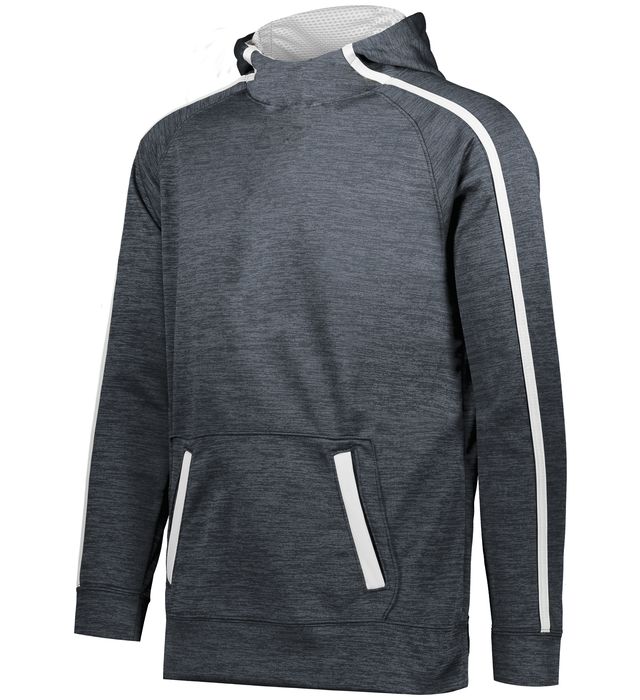 augusta-sportswear-front-pouch-pocket-youth-stoked-tonal-heather-hoodie-black-white