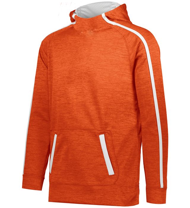 augusta-sportswear-front-pouch-pocket-youth-stoked-tonal-heather-hoodie-orange-white