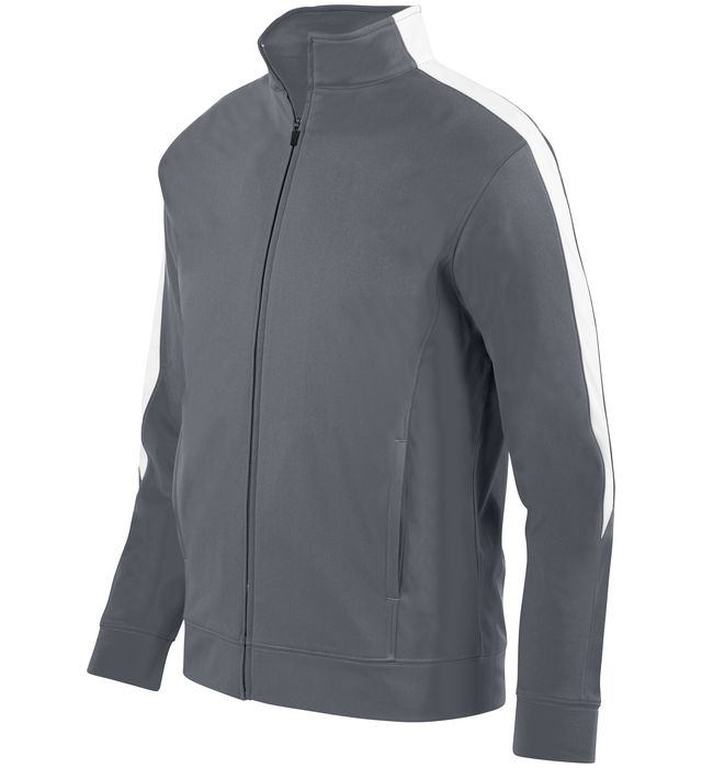 augusta-sportswear-front-zipper-medalist-jacket-2-0-graphite-white