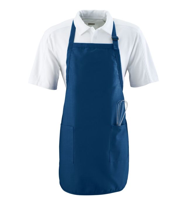 augusta-sportswear-full-length-apron-with-two-patch-pockets-navy