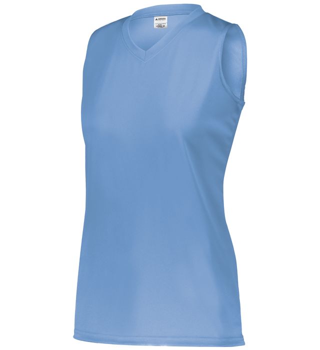 augusta-sportswear-girls-attain-wicking-sleeveless-v-neck-collar-jersey-columbia blue