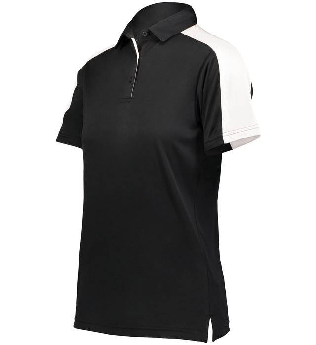 augusta-sportswear-ladies-bi-color-vital-polo-black-white