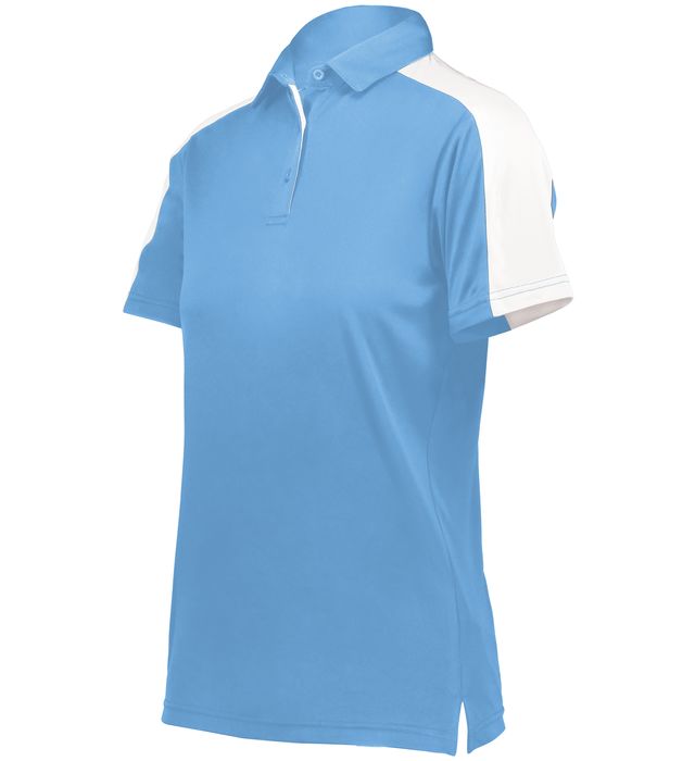 augusta-sportswear-ladies-bi-color-vital-polo-columbia blue-white