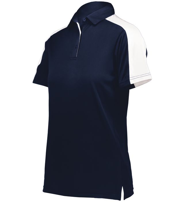Augusta Sportswear Ladies Bi-Color Vital Polo Polyester 5029 Navy/White