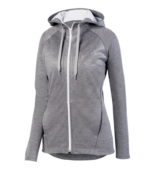 augusta-sportswear-ladies-zoe-tonal-heather-full-zip-hoodie-graphite-white
