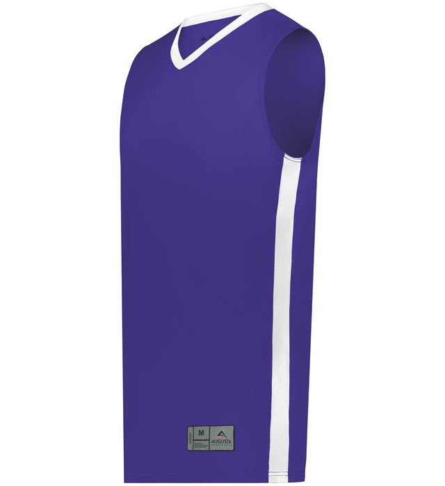 Augusta Sportswear Match-up Basketball Jersey Style 6886 Purple/White