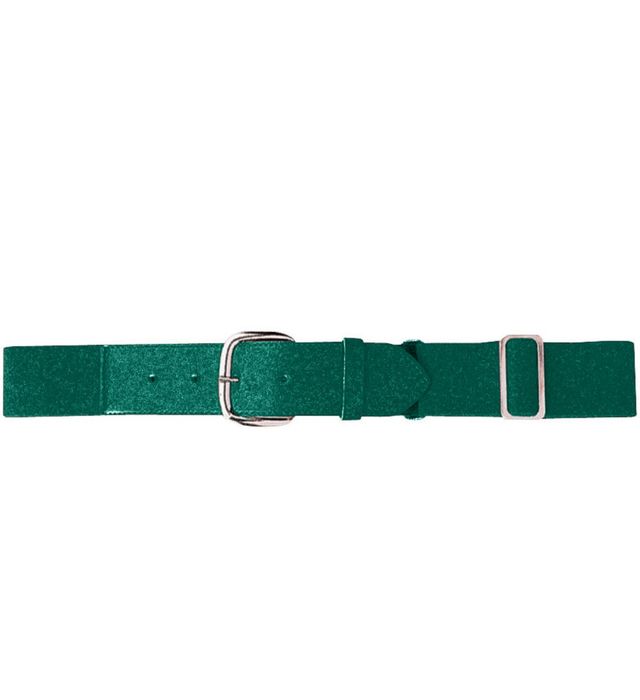 augusta-sportswear-one-size-elastic-webbing-baseball-belt-dark green