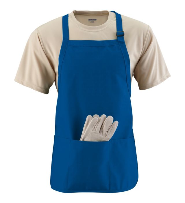 augusta-sportswear-one-size-medium-length-apron-with-triple-divided-pouch-pocket-royal