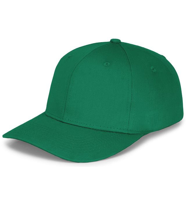 augusta-sportswear-one-size-six-panel-cotton-twill-low-profile-cap-dark green