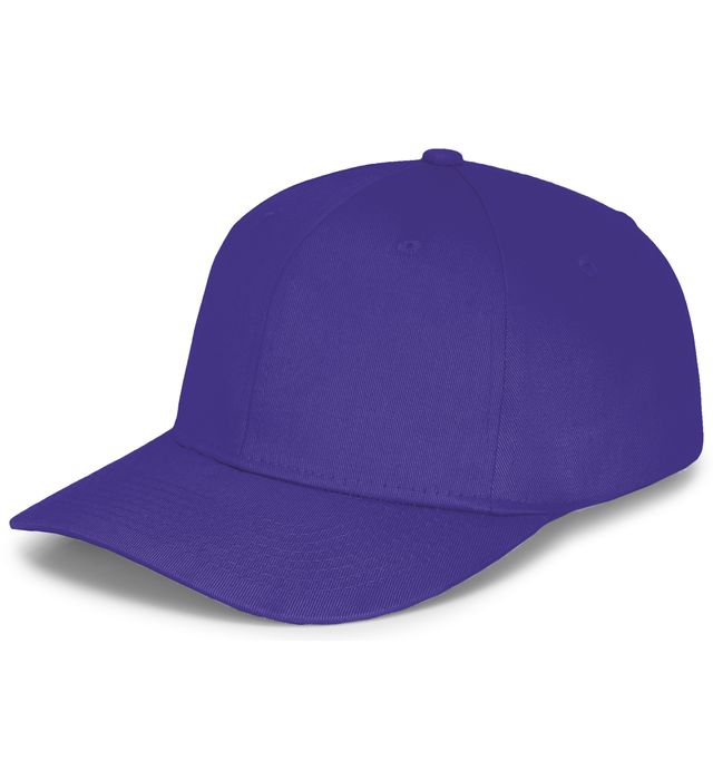 Augusta Sportswear One Size Six-Panel Cotton Twill Low-Profile Cap 6204 Purple