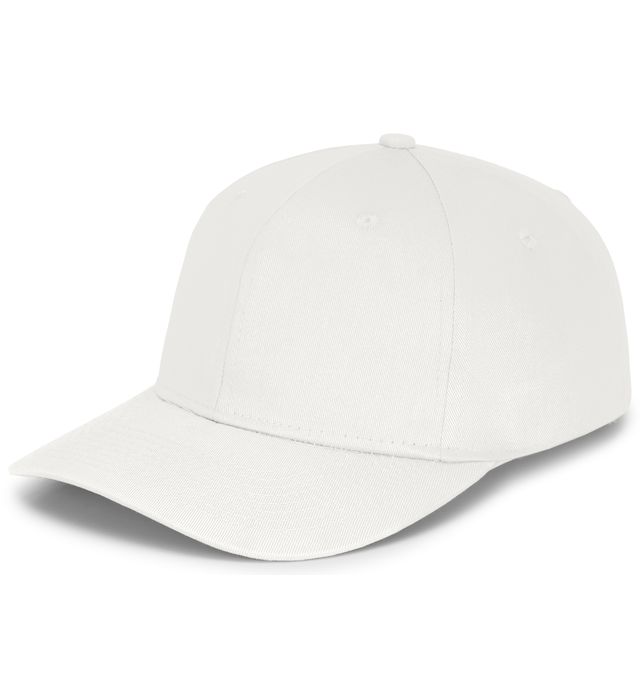 Augusta Sportswear One Size Six-Panel Cotton Twill Low-Profile Cap 6204 White