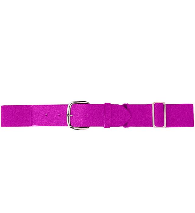 augusta-sportswear-one-size-youth-elastic-webbing-baseball-belt-power pink