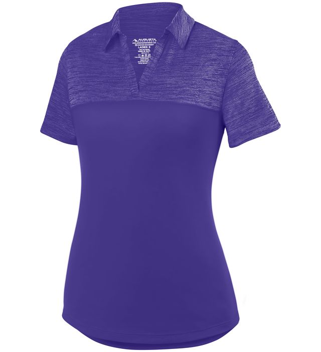 augusta-sportswear-self-fabric-collar-ladies-shadow-tonal-heather-polo-purple