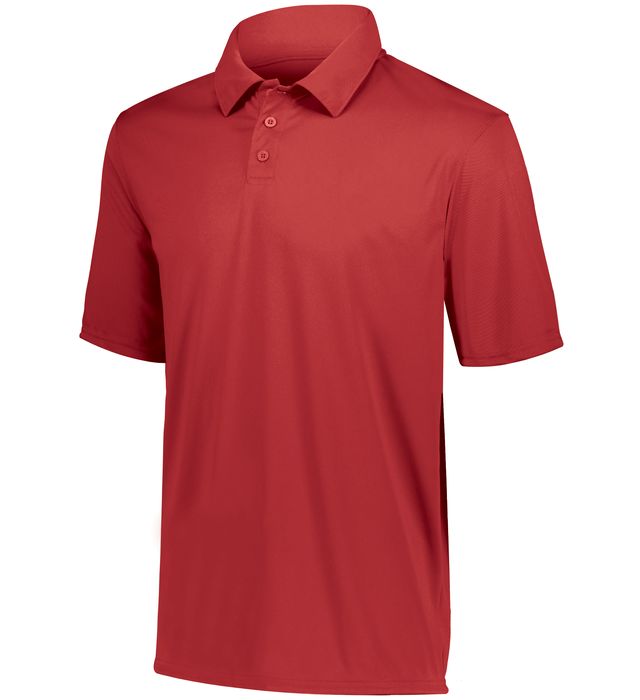 Augusta Sportswear Self-fabric Collar Vital Polo Polyester 5017 Red