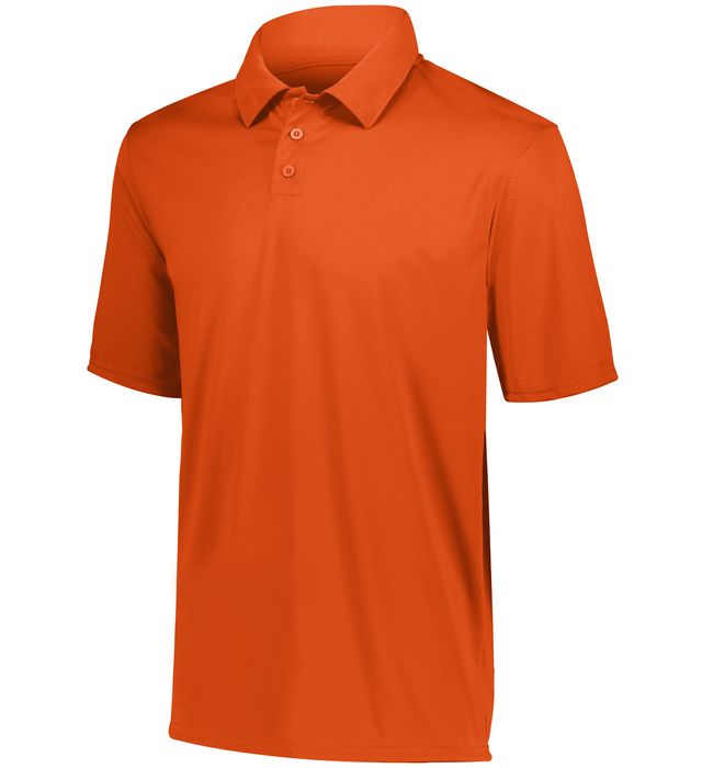 Augusta Sportswear Self-fabric Collar Youth Vital Polo Polyester 5018 Orange