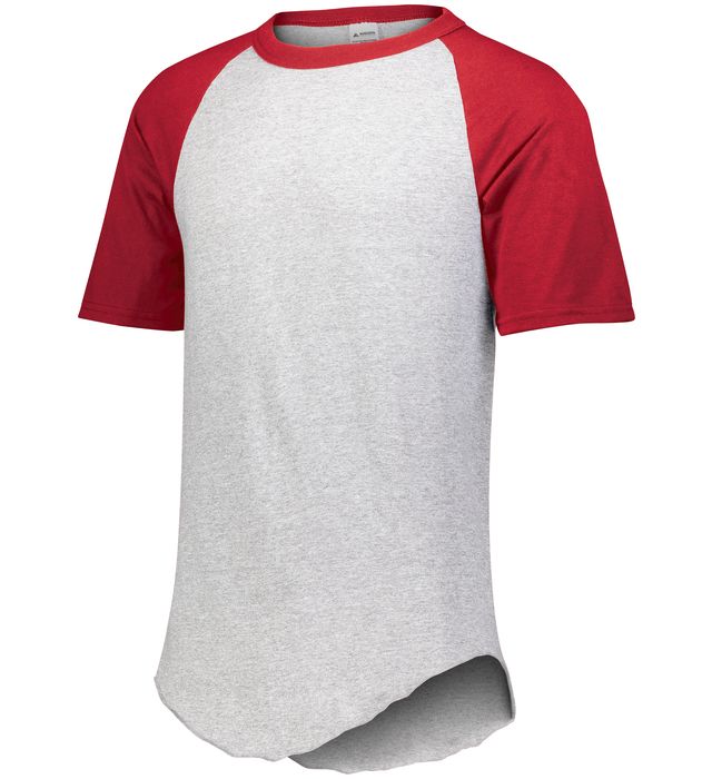 augusta-sportswear-short-sleeve-baseball-crew-neck-jersey-athletic heather-red