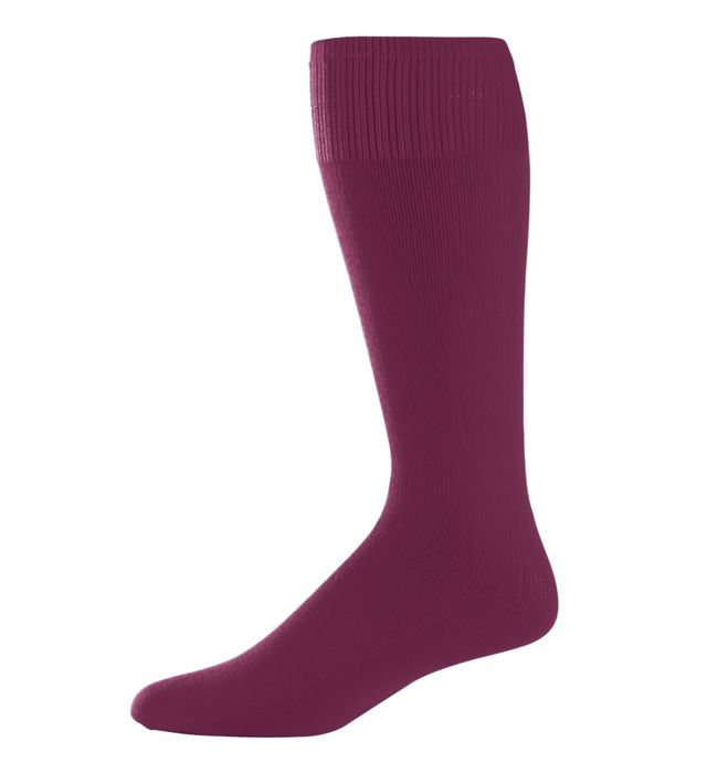 augusta-sportswear-slightly-below-the-knee-game-socks-maroon