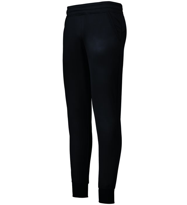 Augusta Sportswear Tapered Leg Ladies Performance Fleece Jogger 5568 Black