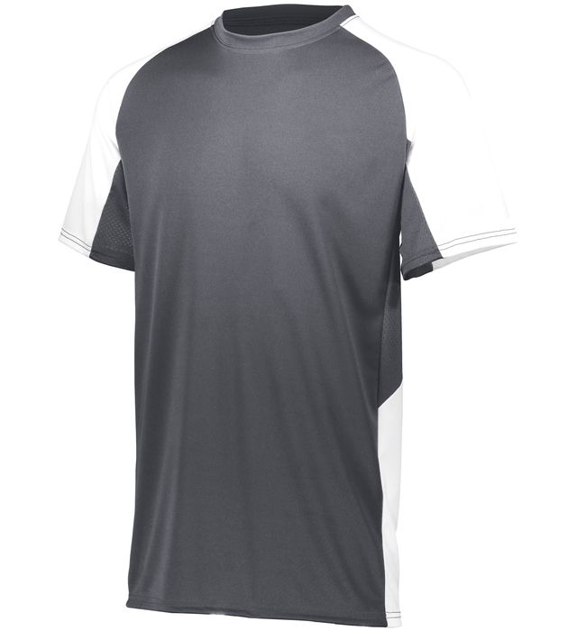 Augusta Sportswear Toddler Style Longer Length Multi-Sport Youth Cutter Jersey 1518-graphite-white
