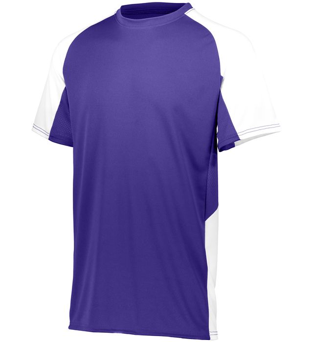 Augusta Sportswear Toddler Style Longer Length Multi-Sport Youth Cutter Jersey 1518-purple-white