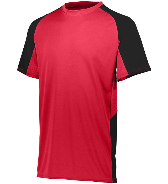Augusta Sportswear Toddler Style Longer Length Multi-Sport Youth Cutter Jersey 1518-red-black