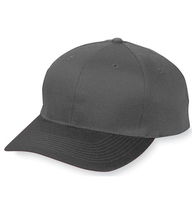 augusta-sportswear-youth-six-panel-cotton-twill-low-profile-cap-black