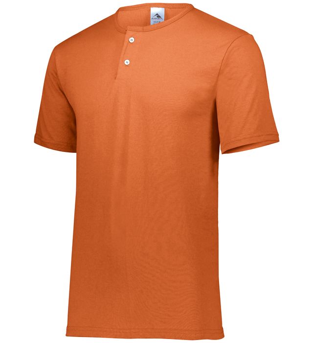 augusta-sportswear-youth-two-button-baseball-jersey-orange