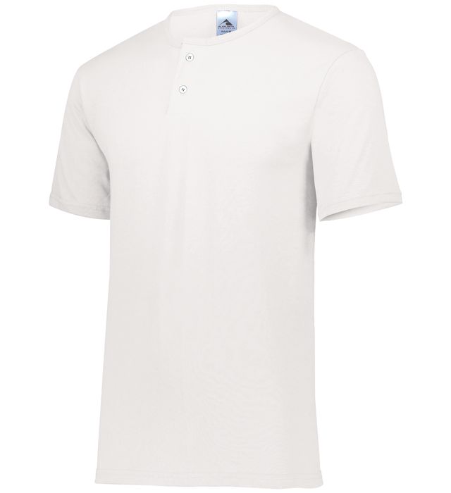 augusta-sportswear-youth-two-button-baseball-jersey-white