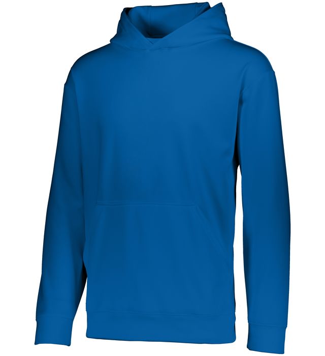 augusta-sportswear-youth-wicking-fleece-hoodie-royal