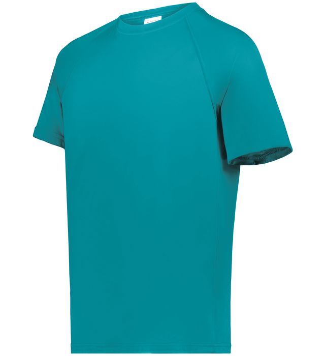 Augusta Sportwear Adult Polyester Moisture wicking Raglan Tee Shirt Teal