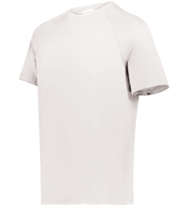 Augusta Sportwear Adult Polyester Moisture wicking Raglan Tee Shirt 2790 White