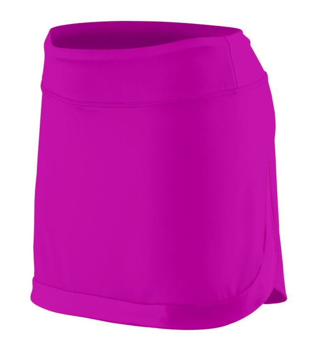 Augusta Sportwear Ladies Lightweight Polyester Spandex Freedom Trouser Skirt Power Pink