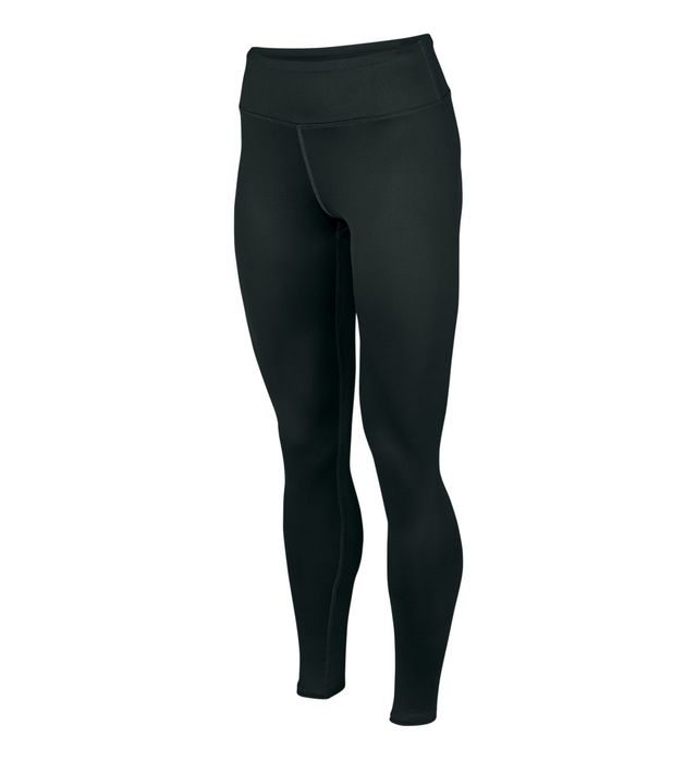 Augusta Sportwear Ladies Ultra Tight Fit Polyester Spandex Legwear 2630 Black
