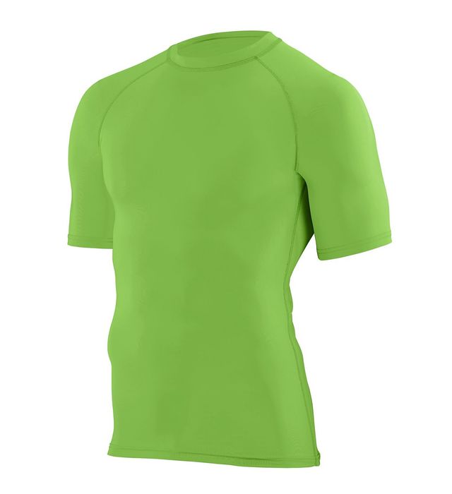 Augusta Sportwear Ultra Tight Fit Polyester Spandex Knit Shirt 2600 Lime