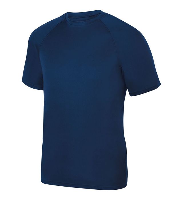 Augusta Sportwear Youth Polyester Moisture wicking Raglan Tee Shirt 2791 Navy