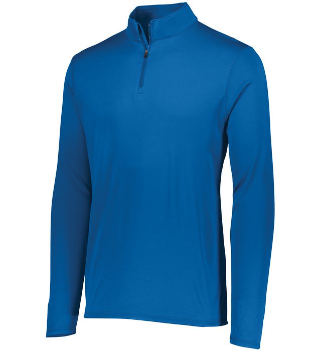 Augusta Sportwear Youth Polyester Wicking Go Team Player Quarter Zip Sweater 2786 Royal
