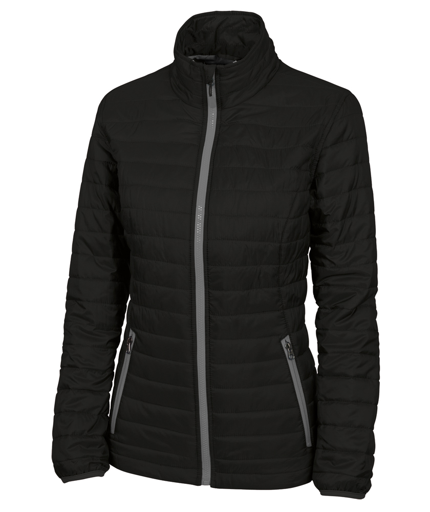 cahrles-river-apparel-5640-womens-lithium-quilted-jacket-black-grey