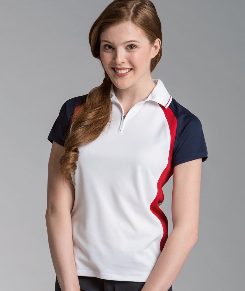 Charles River Apparel Style 2426 Women’s Trinity Zip Polo