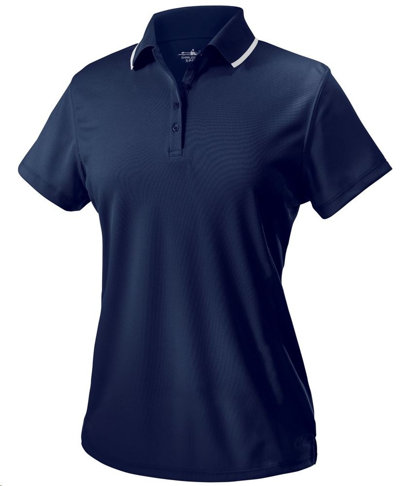 Charles River Apparel 2811 Womens Classic Wicking Polo Navy