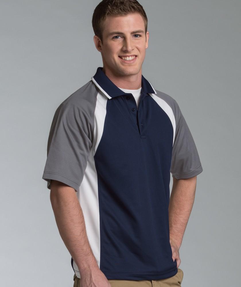 Charles River Apparel Style 3425 Men's Ares Button Polo