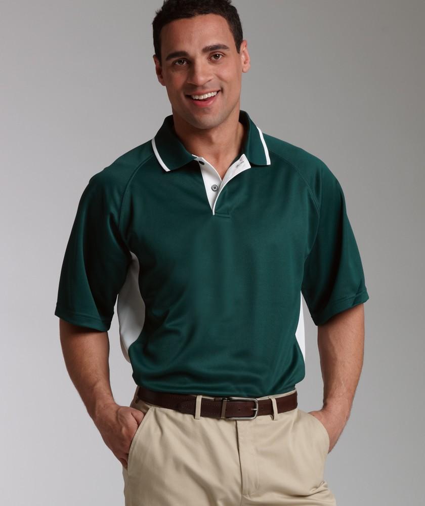 Charles River Apparel Style 3810 Men's Color Blocked Wicking Polo