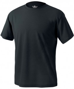 Charles River Apparel 3830 Mens Pique Wicking Tee Shirt Black