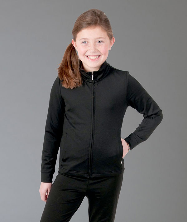 Charles River Apparel Style 4186 Girls’ Fitness Jacket Model